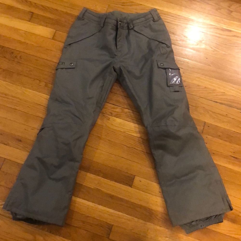 Gray Burton DryRide snowpants